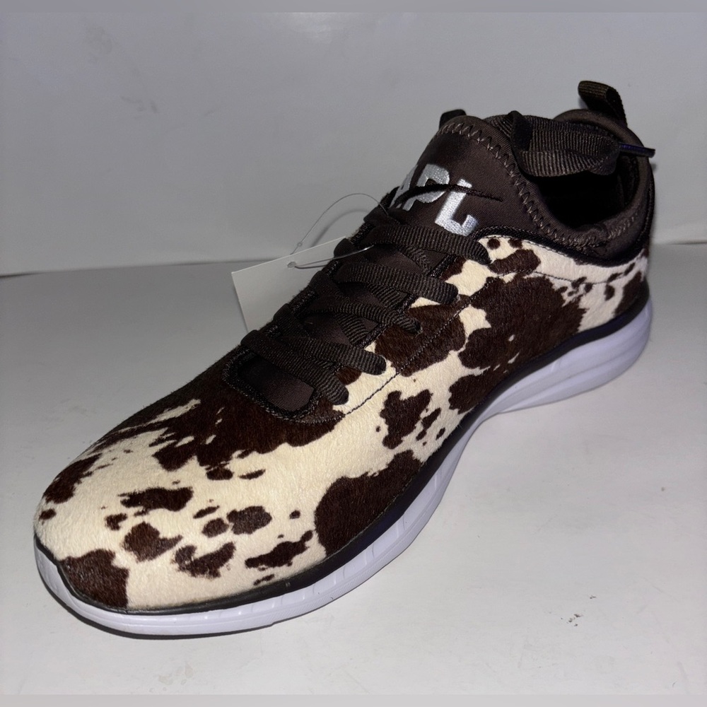 APL Iconic Phantom Calf Hair Classic Cow Sneaker Men 7M NEW Country Western Chic